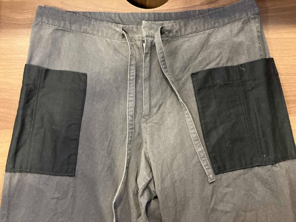 Y's y's ワイズ フレア グレー パンツ YB-P07-062 日本製 ヨウジ