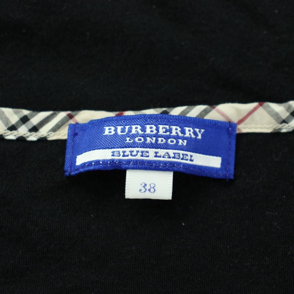 バーバリーブルーレーベル BURBERRY BLUE LABEL タンクトップ 38 黒