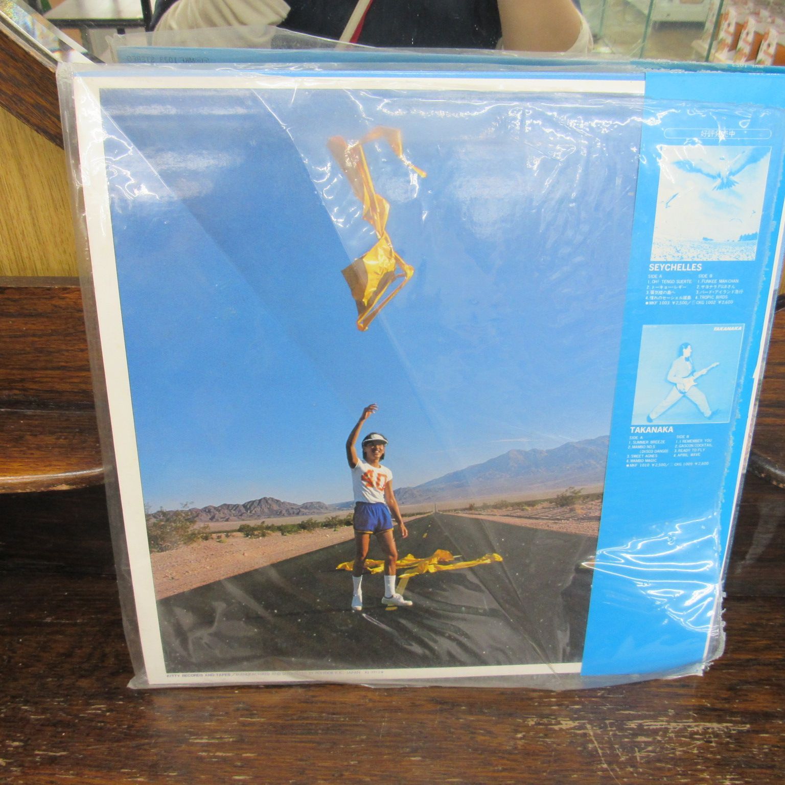 レコード 高中正義 サードアルバム AN INSATIABLE HIGH エキスパート