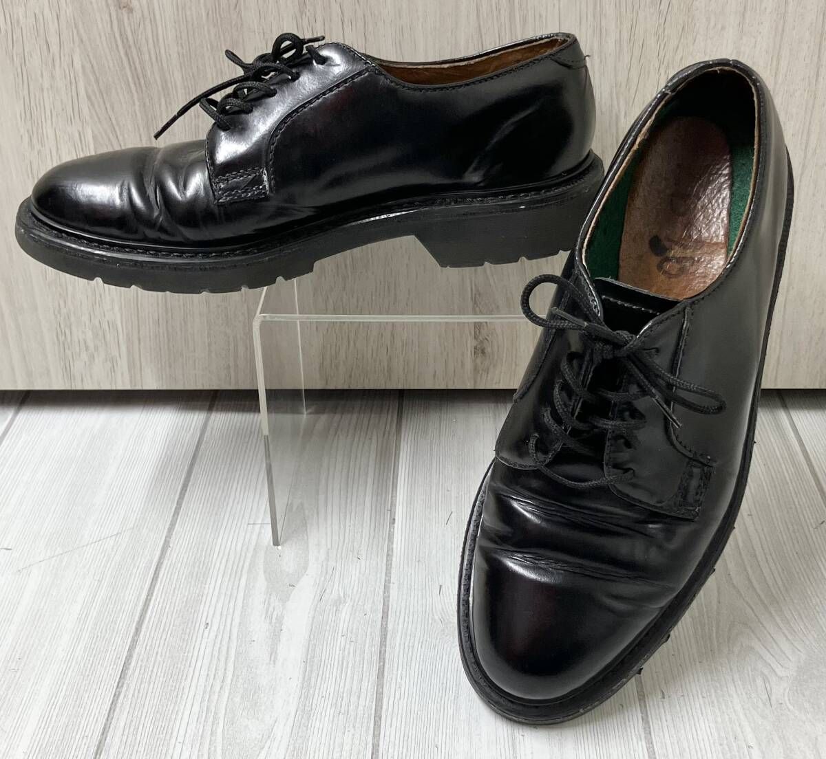 PARABOOT パラブーツ ドレスシューズ サイズ7 ブラック - メルカリ