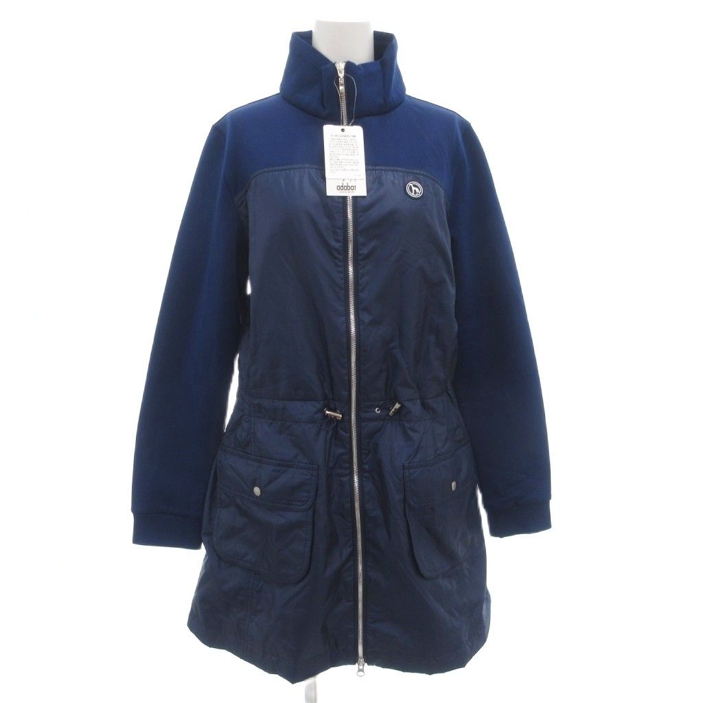 アダバット adabat タグ付き エンボスロゴ加工 ジャケット ブルゾン