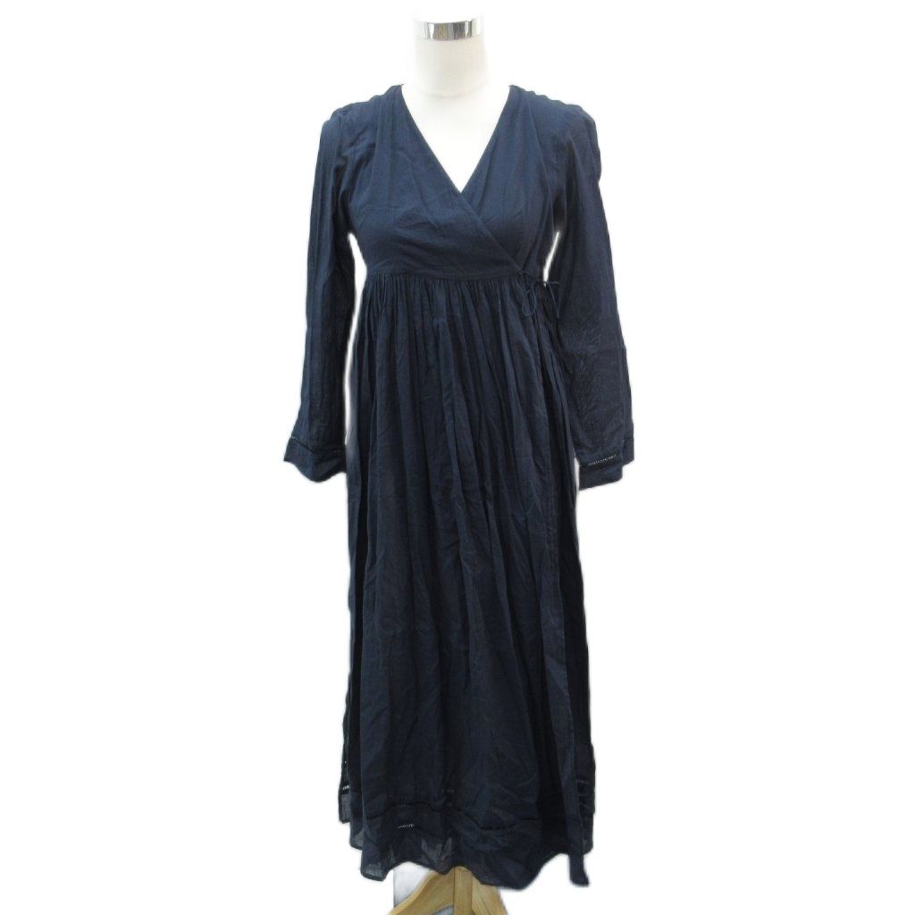 ヌキテパ NE QUITTEZ PAS! ワンピース ロング丈 マキシ丈 紺