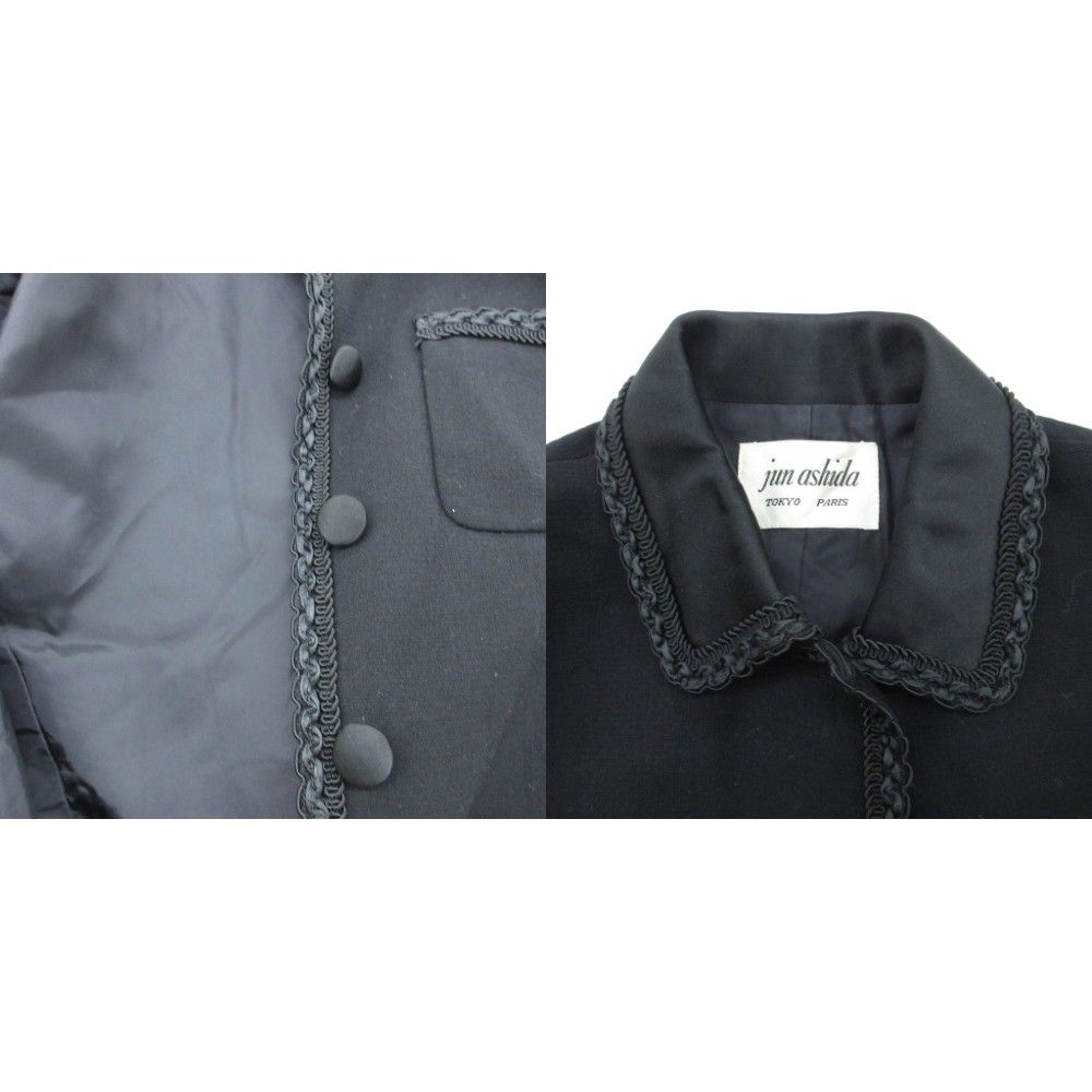 ジュンアシダ jun ashida スーツ セットアップ 上下 ステンカラー