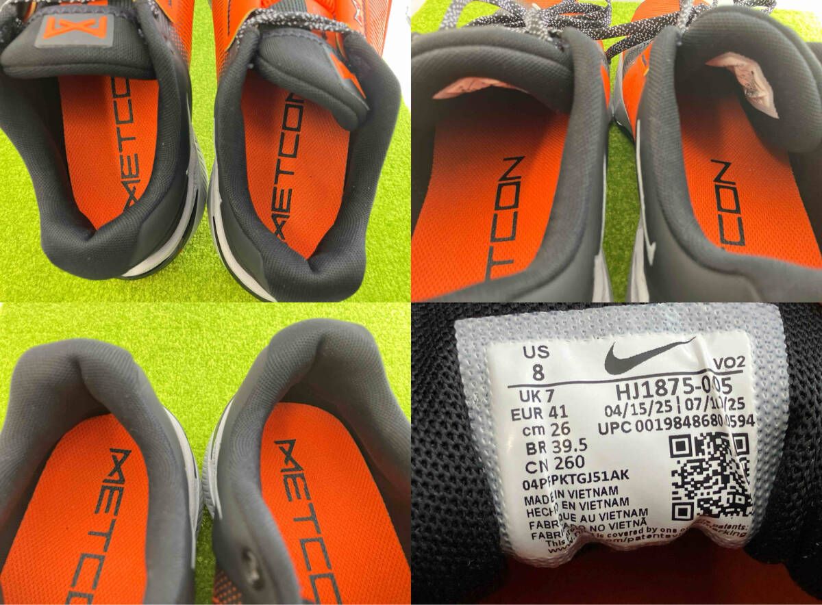 NIKE METCON 10 Black Safety Orange ナイキ メトコン ブラック 