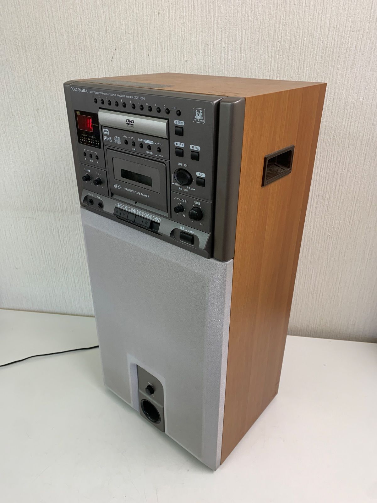フォロー割対象商品】DENON デノン COLUMBIA DVDカラオケシステム CDV