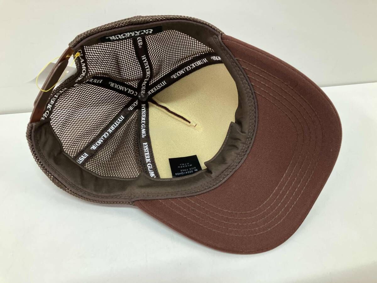 HYSTERIC GLAMOUR ヒステリックグラマー キャップ 02241QH04 ロゴ