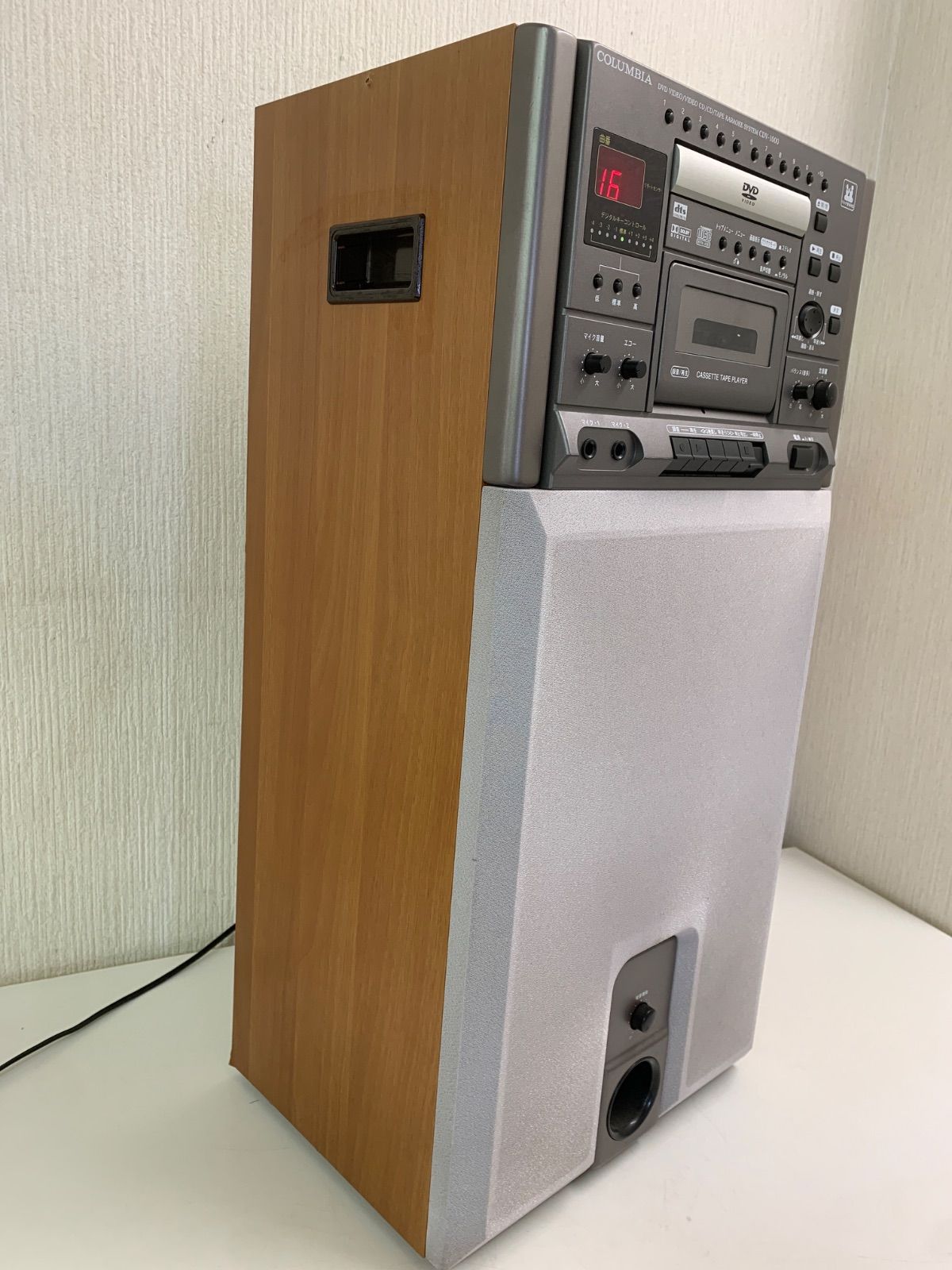 フォロー割対象商品】DENON デノン COLUMBIA DVDカラオケシステム CDV