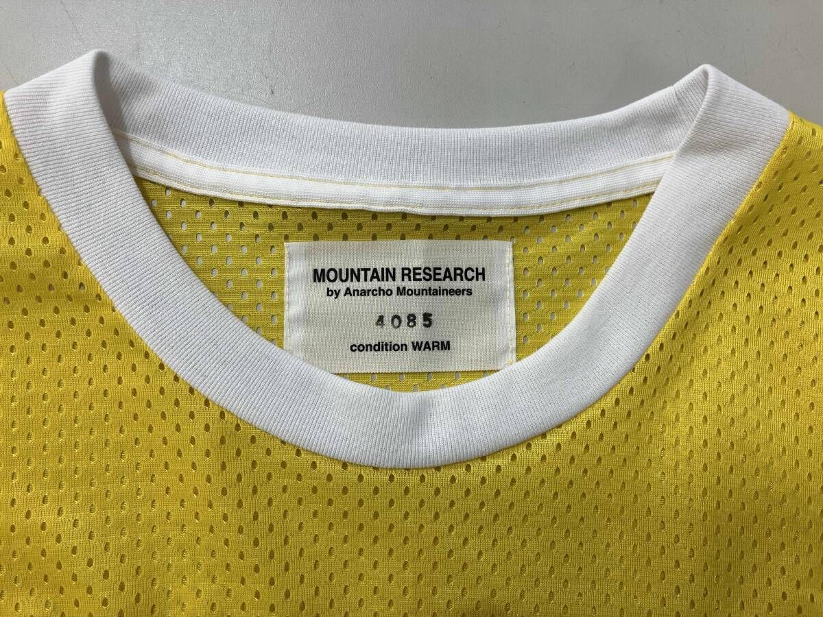 MOUNTAIN RESEARCH by Anarcho Mountaineers Mesh Game Tee マウンテン 
