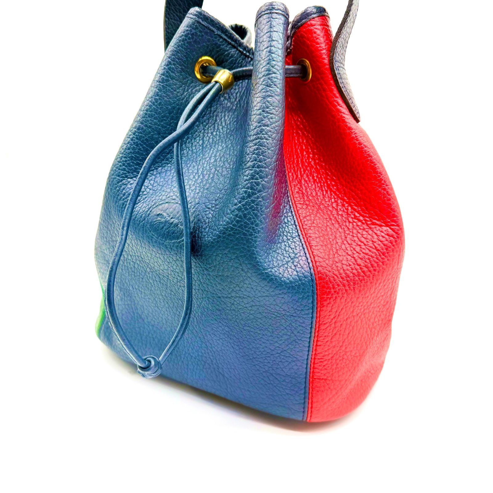 希少】Longchamp multicolored shoulder bag unisex ロンシャン マルチ 