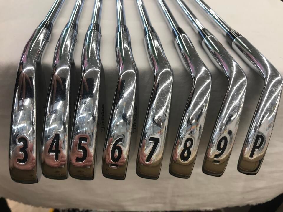 タイトリスト MB 710 ﾀﾞｲﾅﾐｯｸｺﾞｰﾙﾄﾞAMT S200フレックス アイアンセット