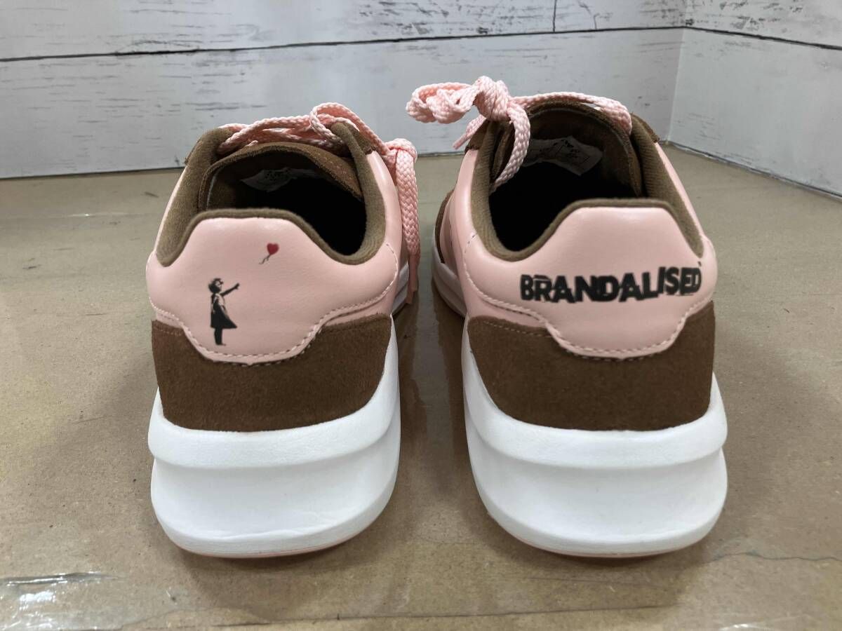 にゅ～ず ネオポリタン SANGACIO × BRANDALISED レザースニーカー 