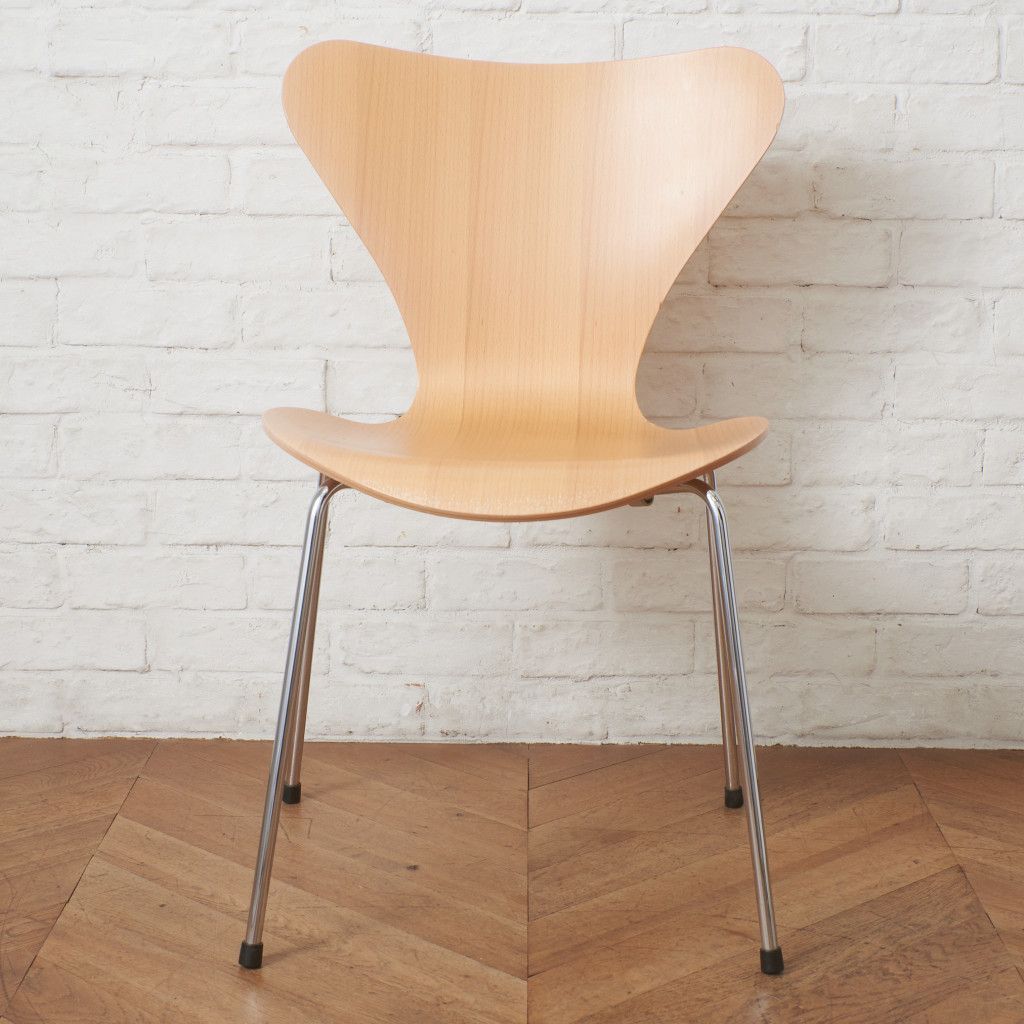 正規品 Fritz Hansen セブンチェア 3107 ビーチ 名作 椅子 北欧