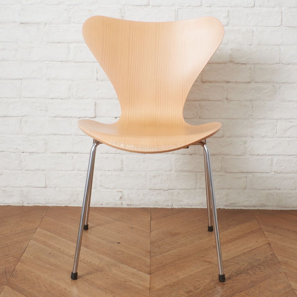 正規品 Fritz Hansen セブンチェア 3107 ビーチ 名作 椅子 北欧