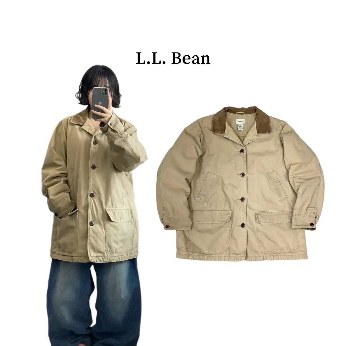 L.L.Bean ハンティングフィールド シンサレート ワークジャケット 