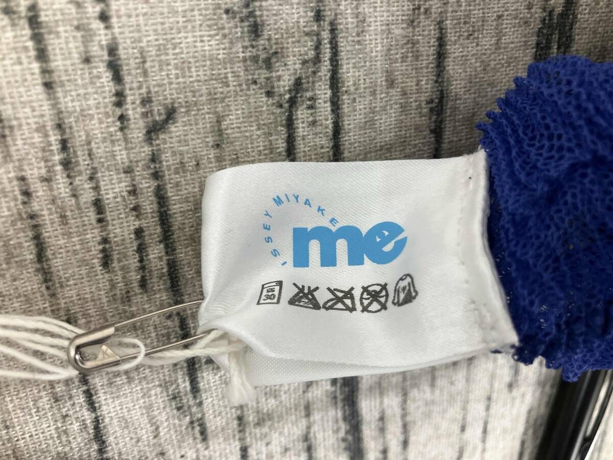 Me Issey Miyake ミーイッセイミヤケ ノースリーブカットソー ブルー