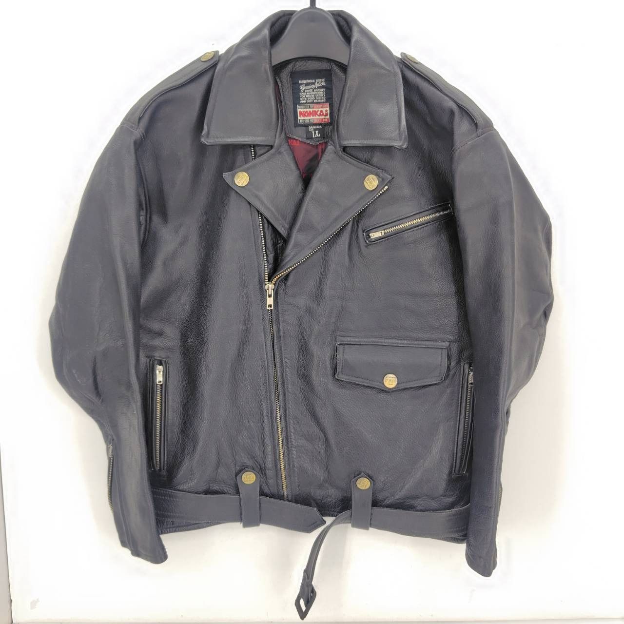 05w18815 ナンカイ NANKAI ダブルライダースジャケット ブラック XL
