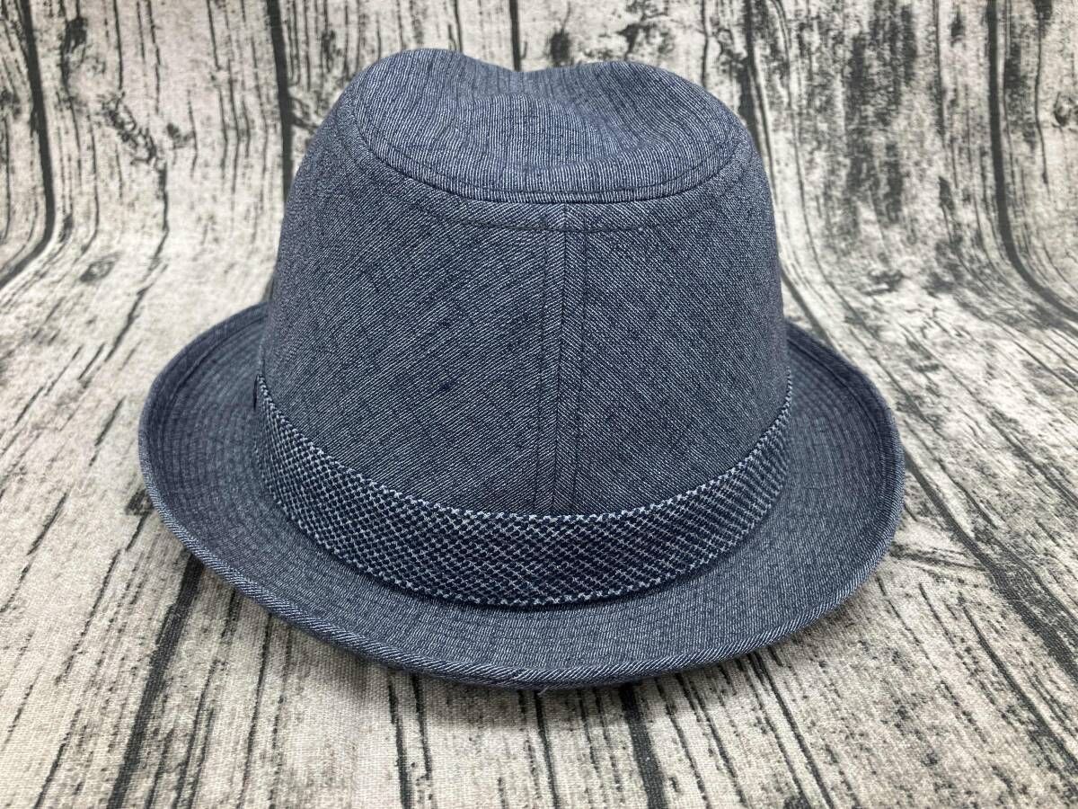Borsalino ボルサリーノ ハット BR234 サイズ58cm ネイビー - メルカリ