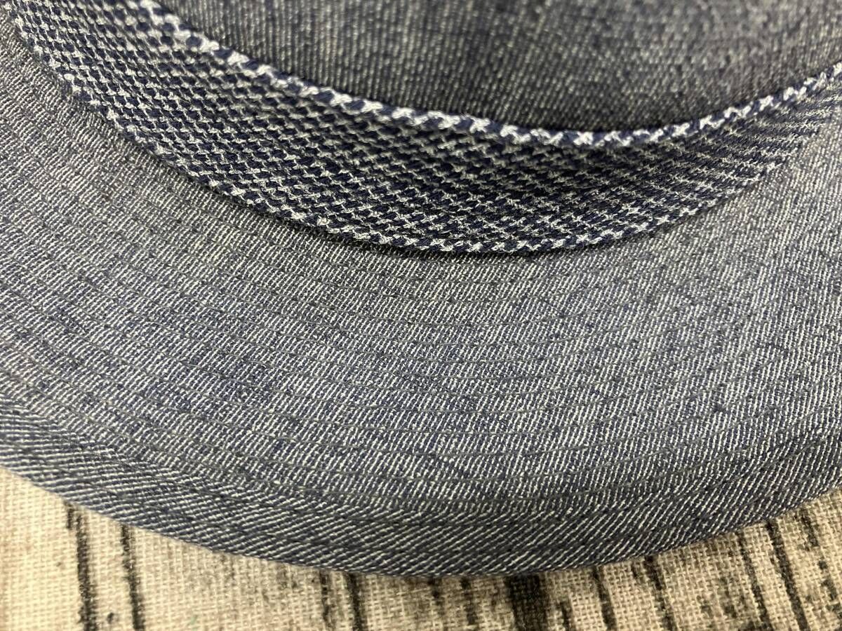 Borsalino ボルサリーノ ハット BR234 サイズ58cm ネイビー - メルカリ