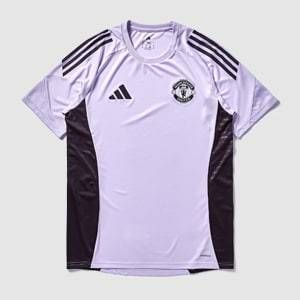 【送料無料・匿名配送】adidas アディダス マンチェスターユナイテッド 25/26 Tiro 25 トレーニングウェア 練習着 Tシャツ 半袖 紫（パープルティント）新品 正規品