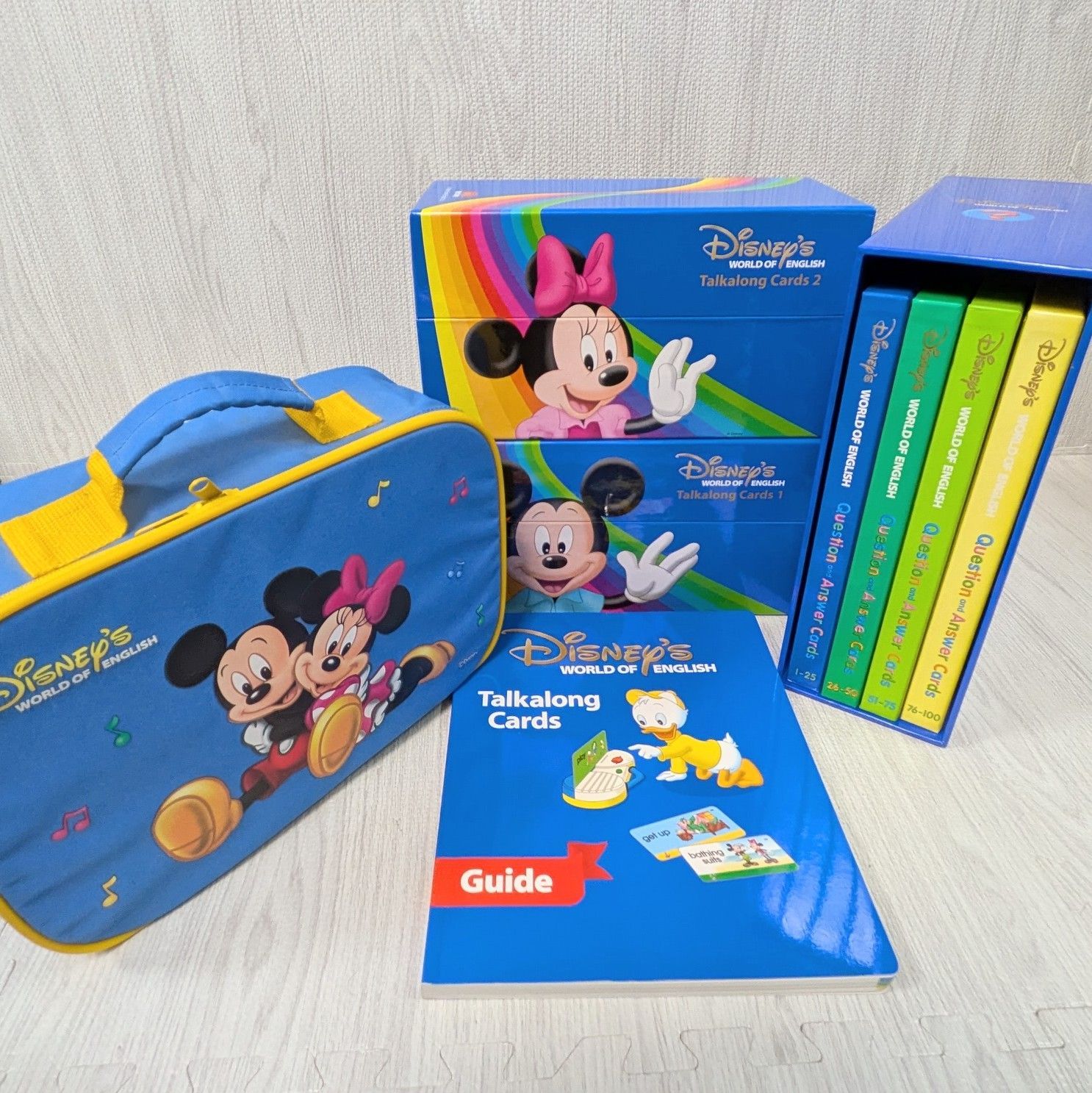 美品 DWE ディズニー英語システム カード プレイメイト トークアロング