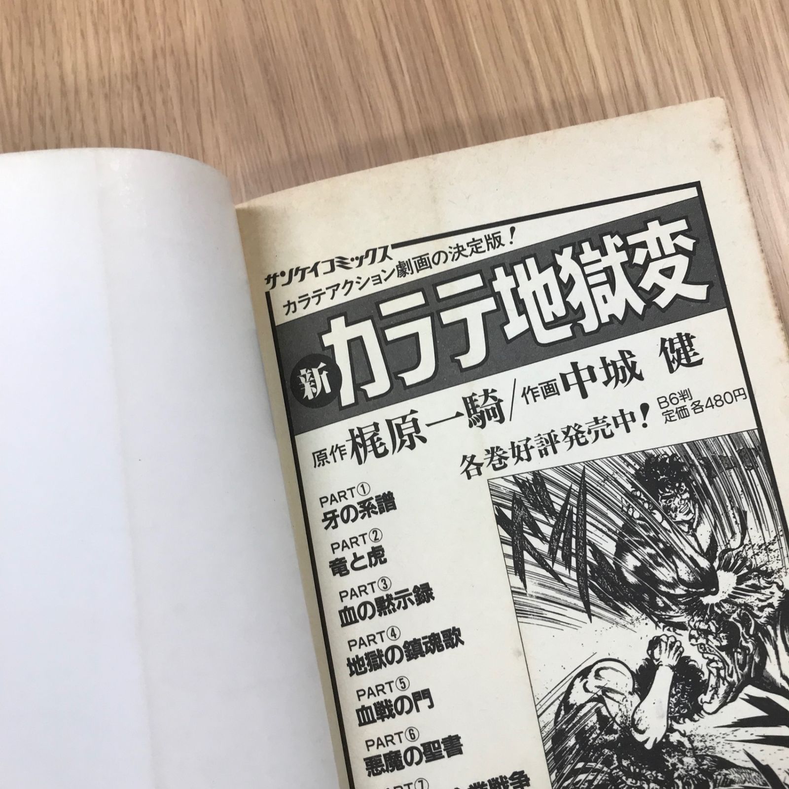 新・カラテ地獄変 10巻/【作者】中城健／梶原一騎/GF-0226010593-YP