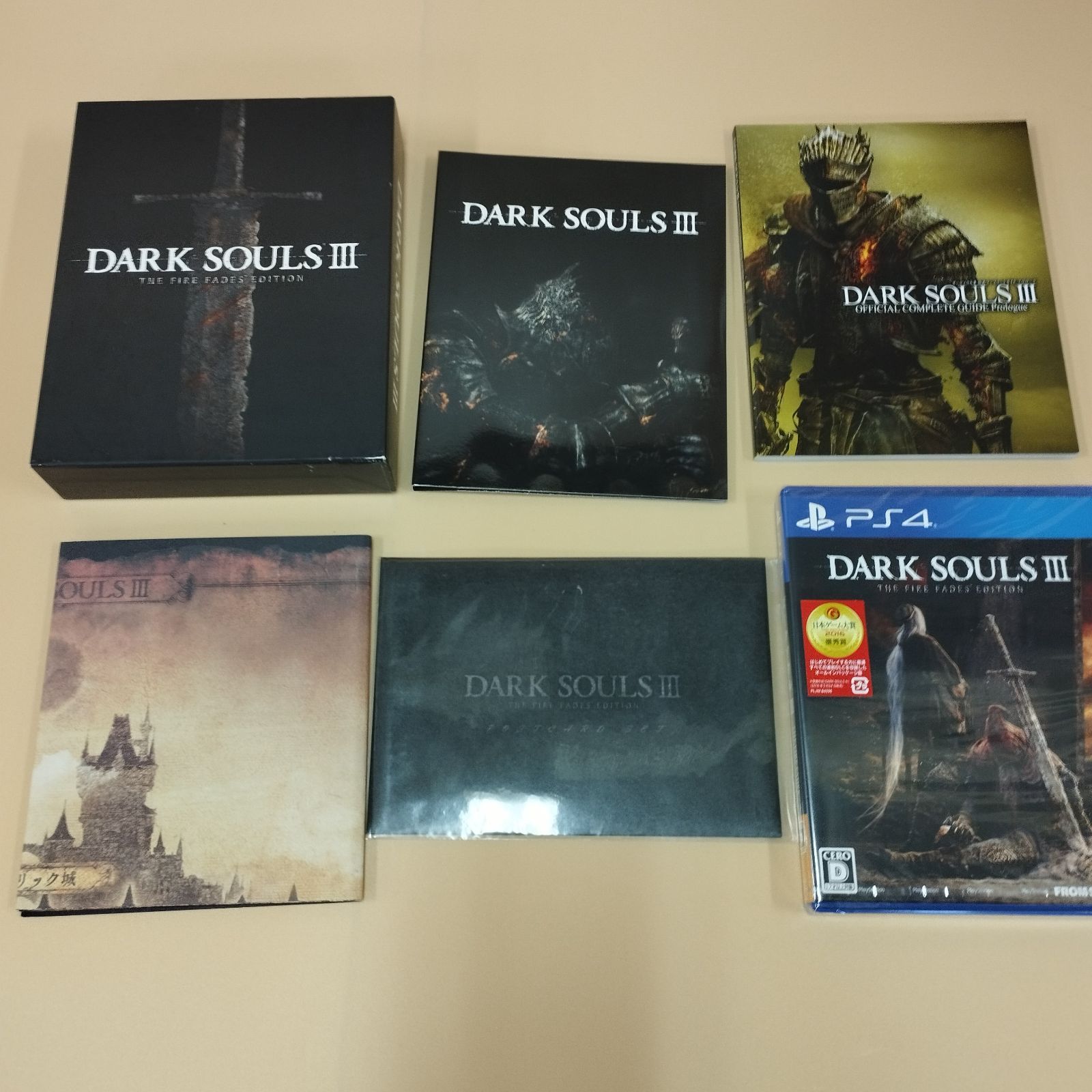 D35829】未開封 PS4 ダークソウル3 THE FIRE FADES EDITION 数量限定