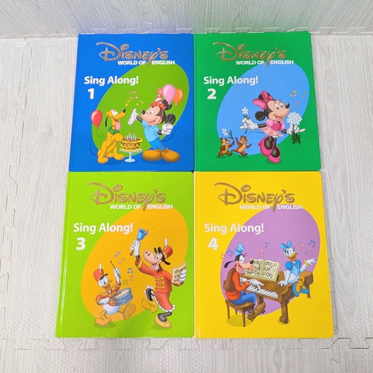 美品 DWE シングアロング 絵本 CD ガイド シール ポスター sing along