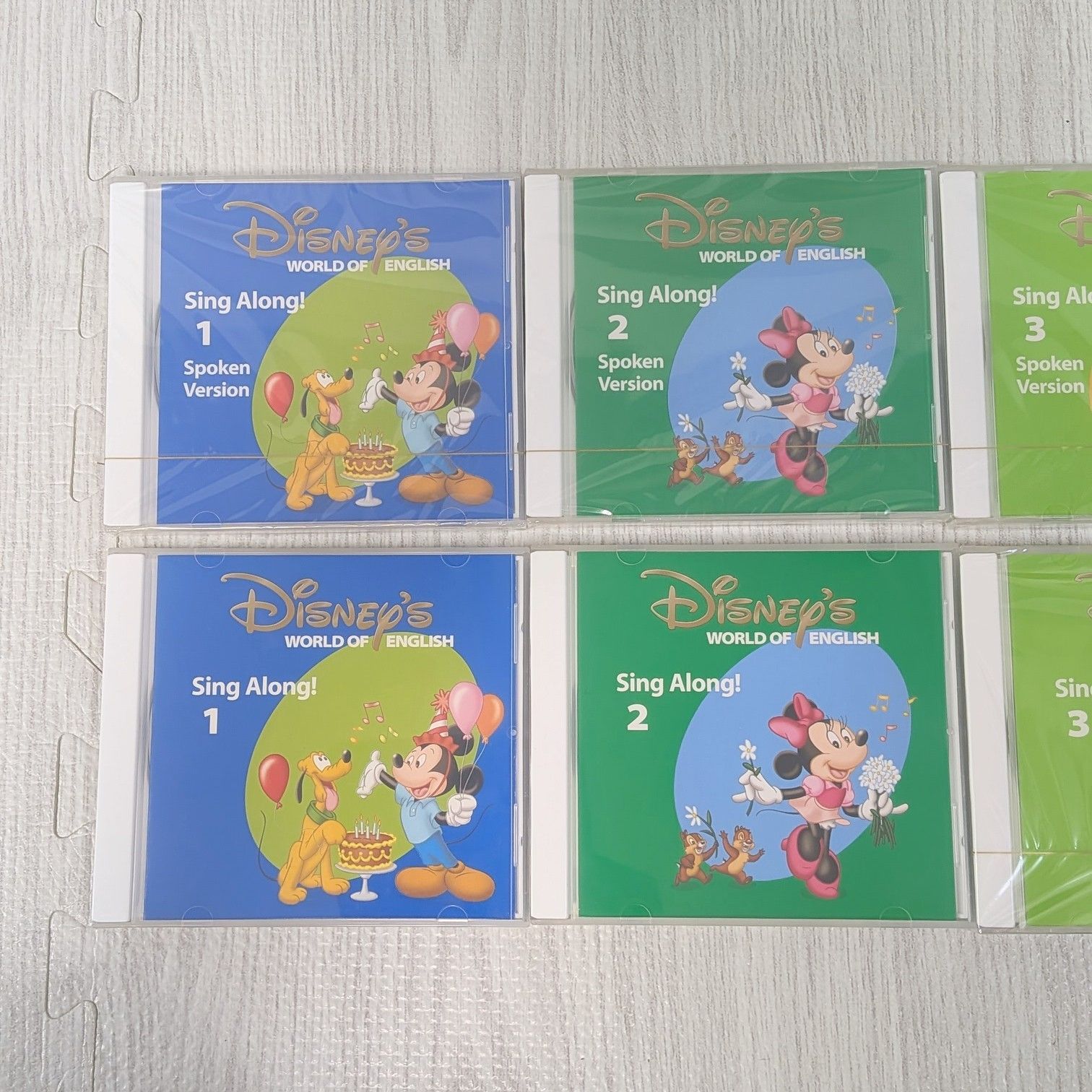 美品 DWE シングアロング 絵本 CD ガイド シール ポスター sing along