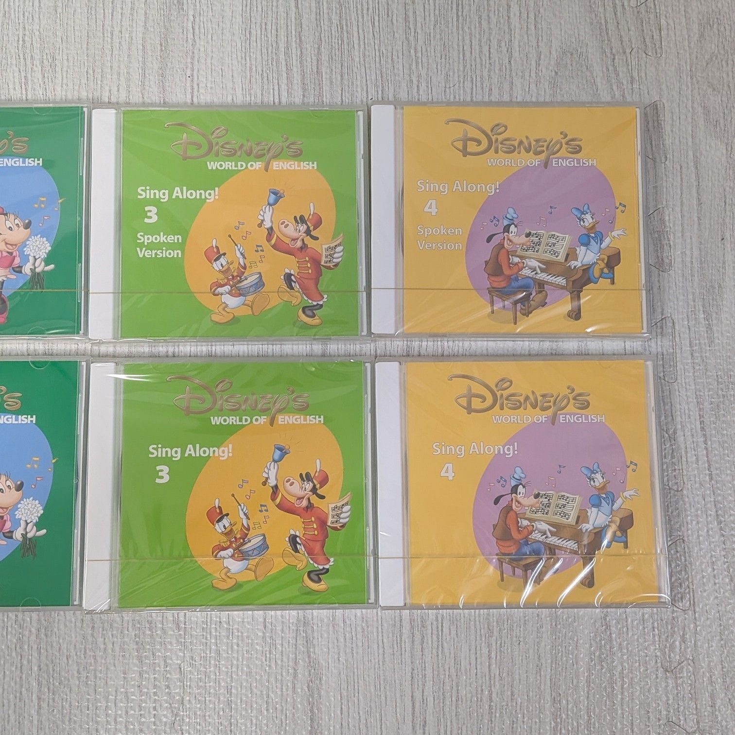 美品 DWE シングアロング 絵本 CD ガイド シール ポスター sing along