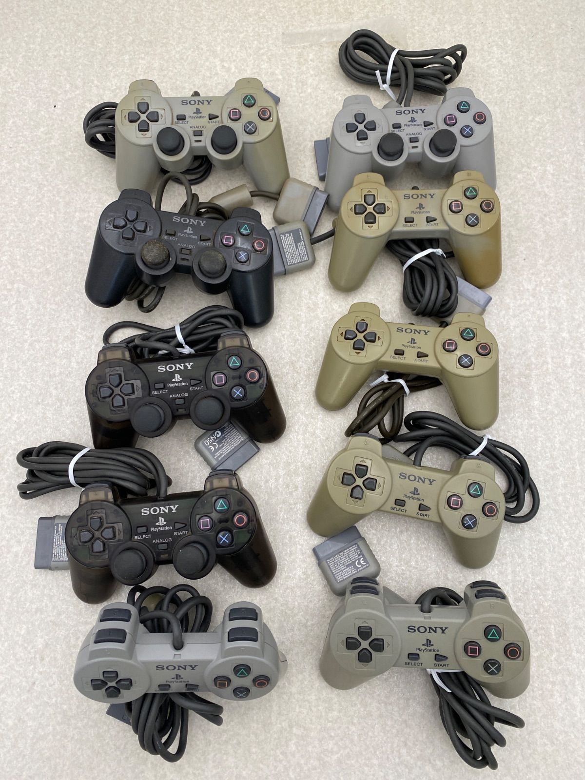 SONY プレイステーション コントローラー ジャンク まとめ売り 30点