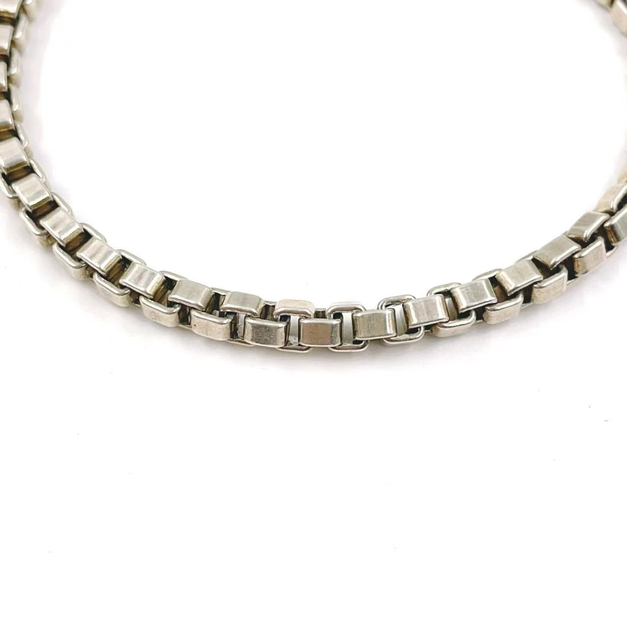 TIFFANY & Co. ベネチアン リンク SV925 シルバー ブレスレット - メルカリ