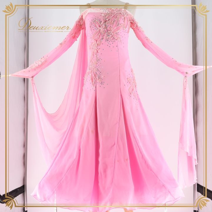 社交ダンス 衣装 スタンダードドレス ワンピース ドレス スタンダード