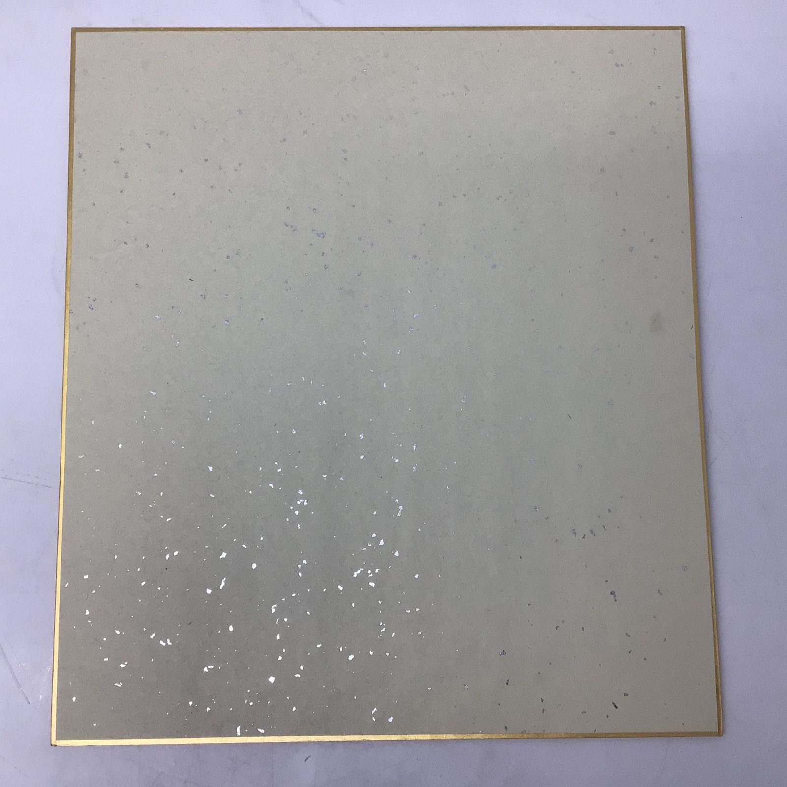 2261 【直筆サイン色紙】小林邦昭 虎ハンター 根性 写真付き 新日本