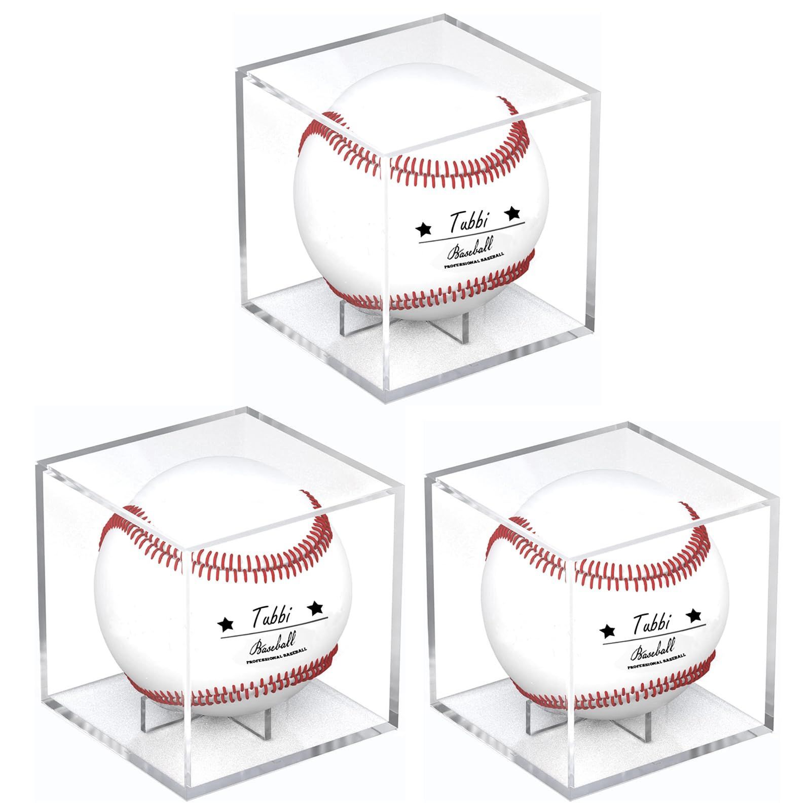 Tubbi サインボールケース 3個セット 野球ボールケース サインボール