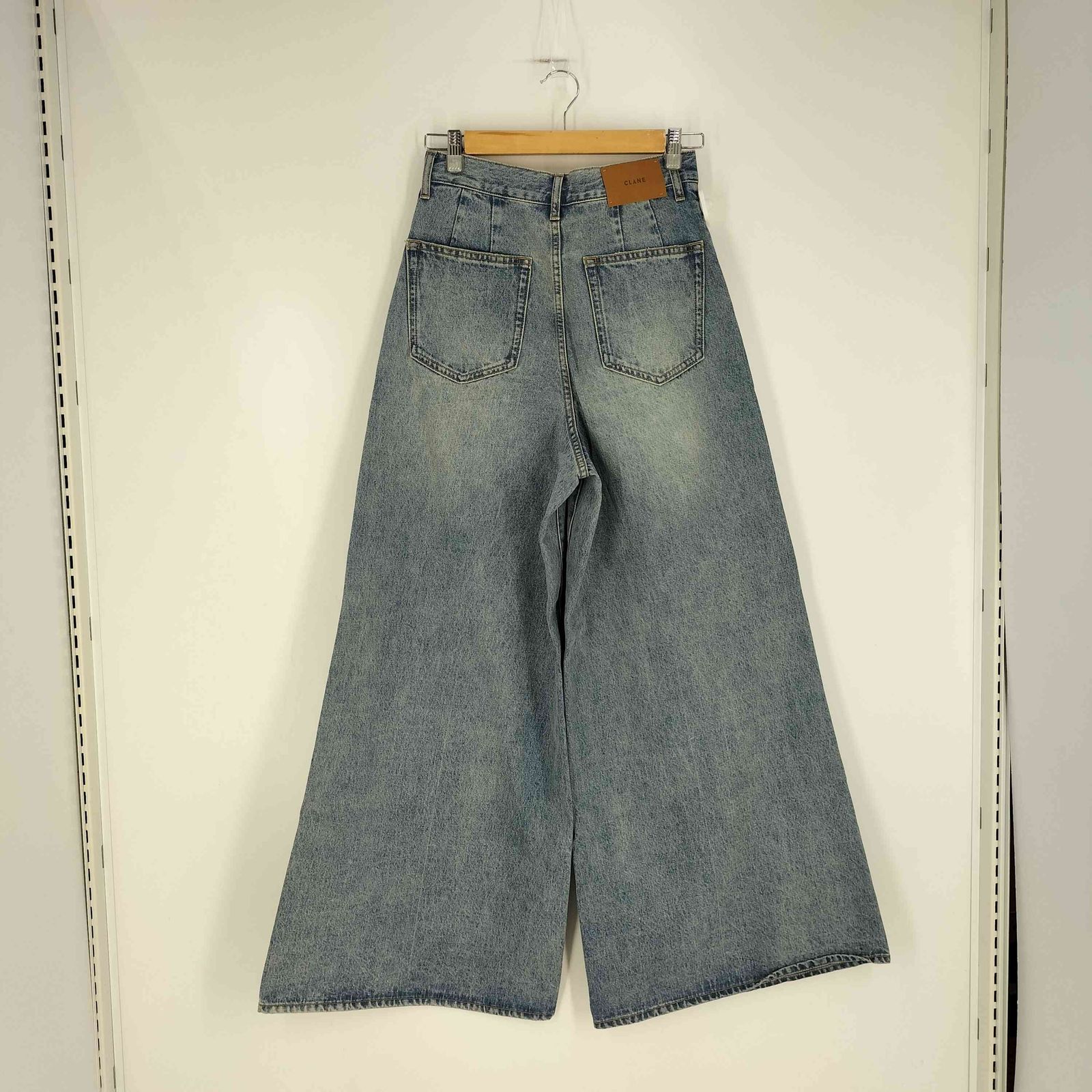 クラネ CLANE J/W WIDE DENIM PANTS/J/W ワイドデニムパンツ