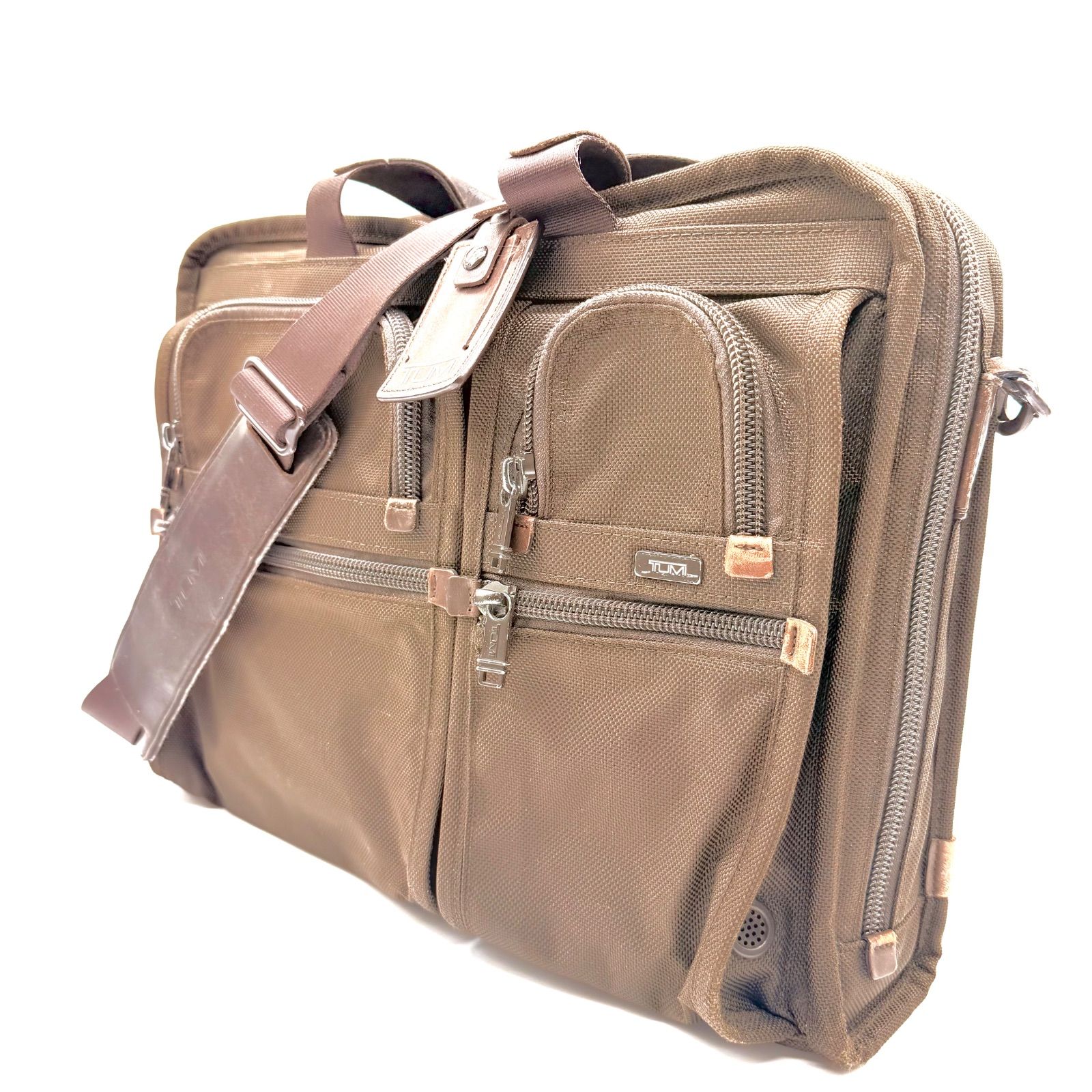TUMI】 限定モデル トゥミ ビジネスバッグ ブラウン 2WAYショルダー