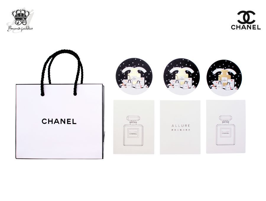 シャネル ムエット 調香紙 2019 ホリデー N°5 アリュール ショッパー