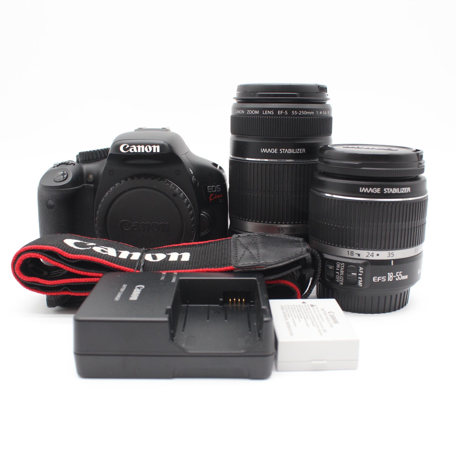 Canon EOS Kiss X4 ダブルズームキット ≪美品≫ Canon EOS Kiss X4 ダブル