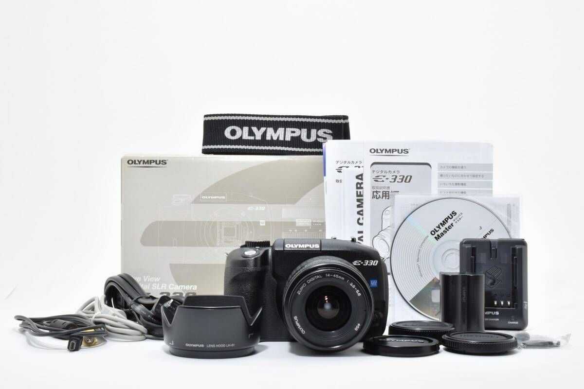 ☆極上品☆オリンパス OLYMPUS E-330 元箱付き ショット数1,449回