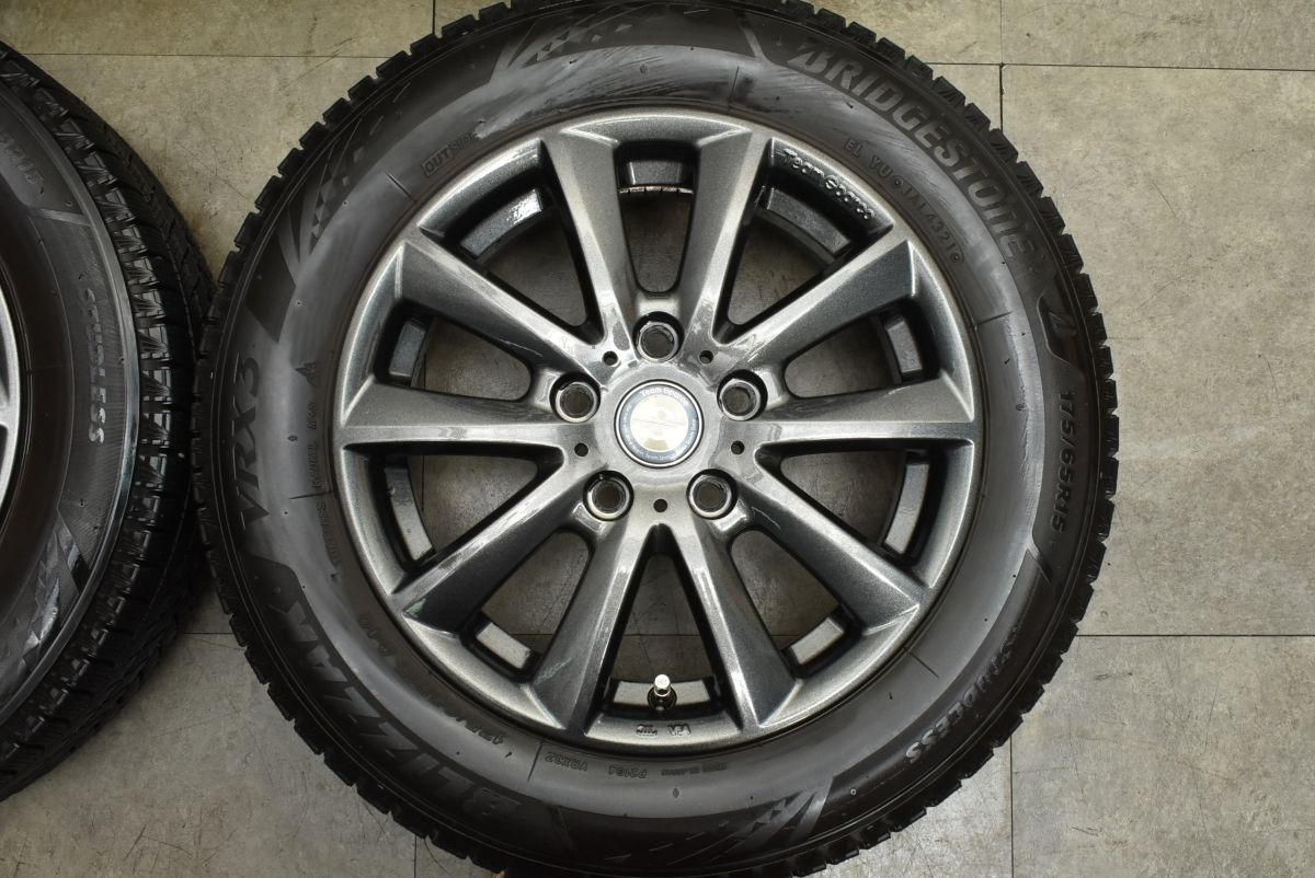 BMW MINI スパルコ 15インチ 175/65R15 スタッドレスVRX3 スタッドレス】チームスパルコ 15in 5.5J +46 PCD112 ブリヂストン