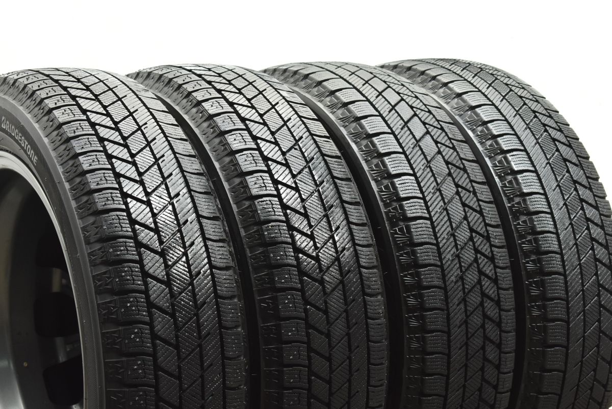 バリ溝 美品】バルミナ 15in 4.5J +48 PCD100 ブリヂストン ブリザック