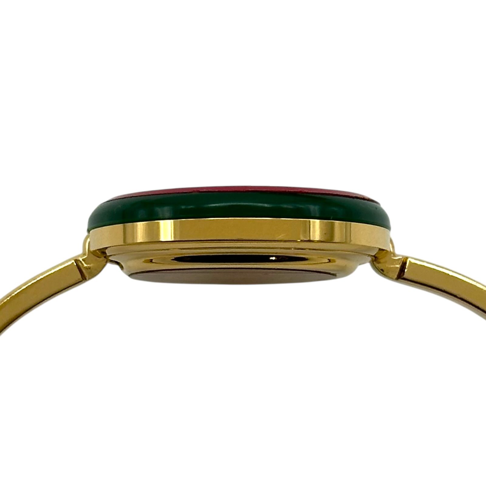 グッチ GUCCI チェンジベゼル 1100-L ホワイト ゴールドメッキ