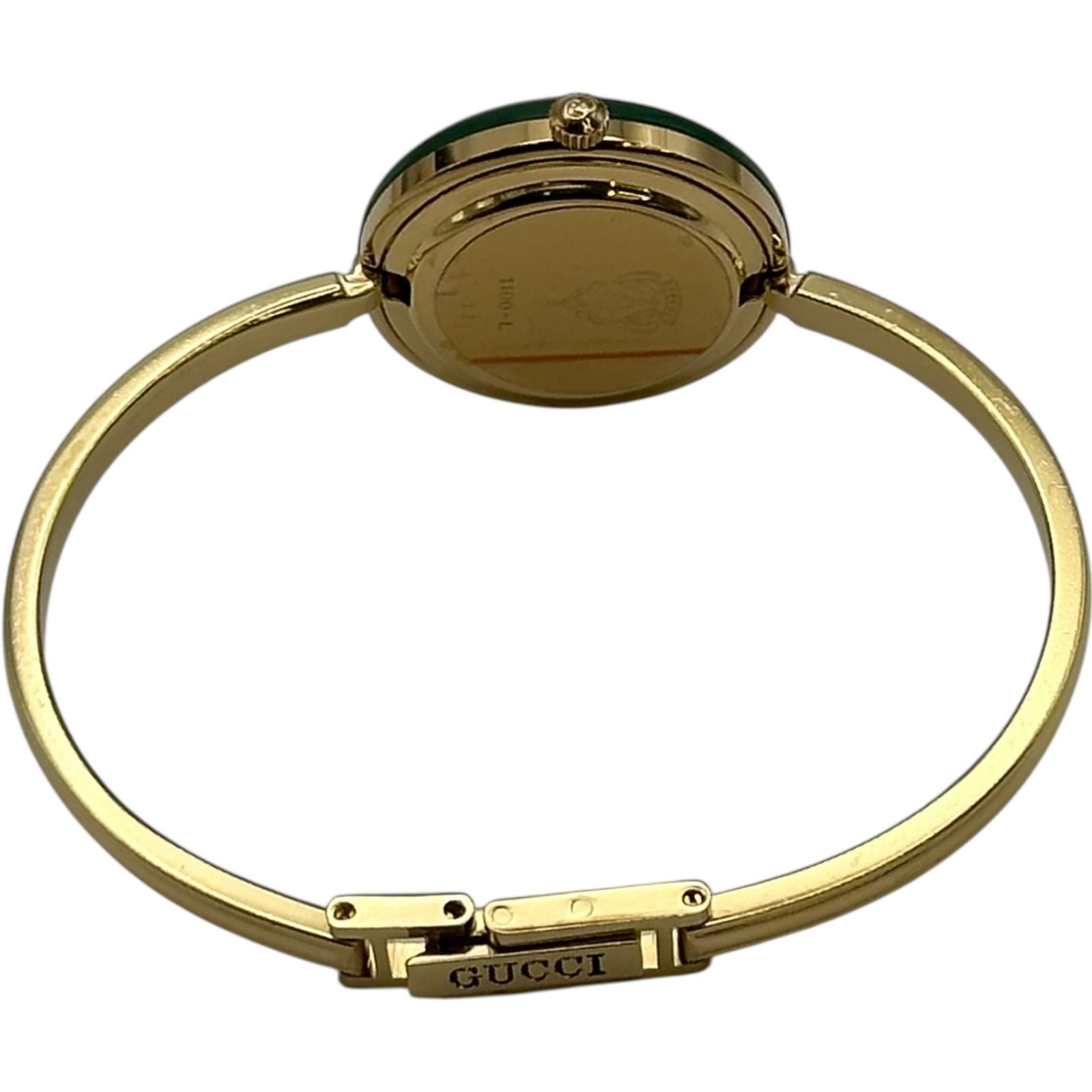 グッチ GUCCI チェンジベゼル 1100-L ホワイト ゴールドメッキ