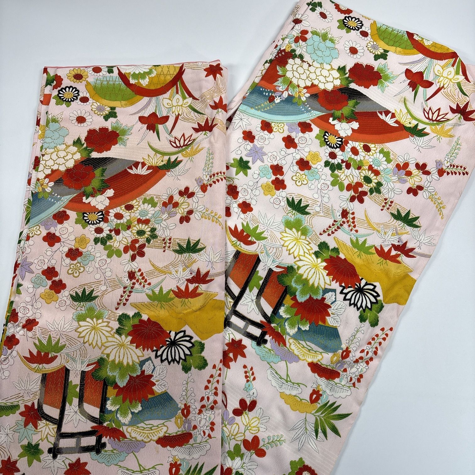 女児 着物 5枚 正絹 ポリエステル 着物まとめ売り 同梱購入歓迎