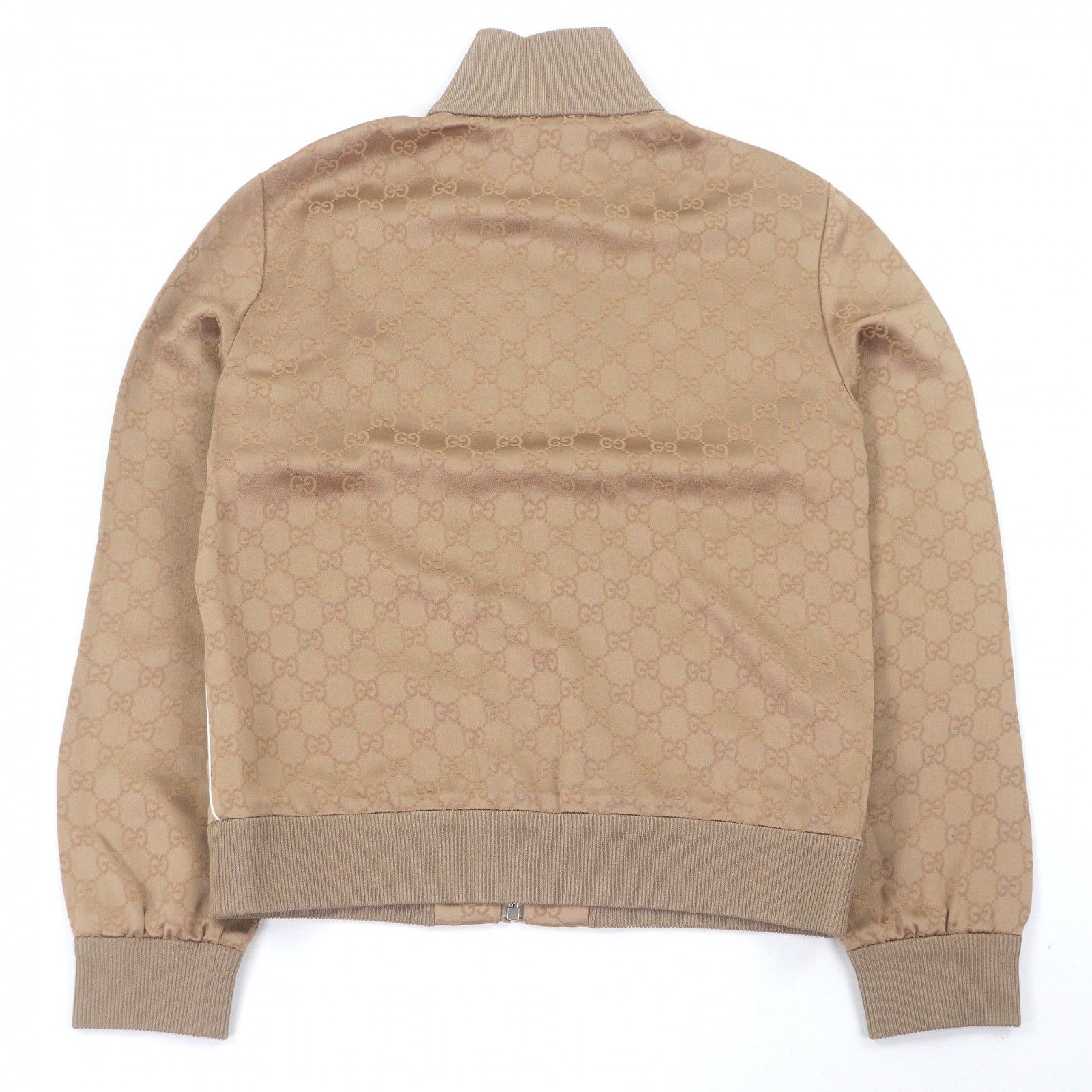 極美品□GUCCI グッチ 792383 GG jacquard zip jacket GGロゴ総柄