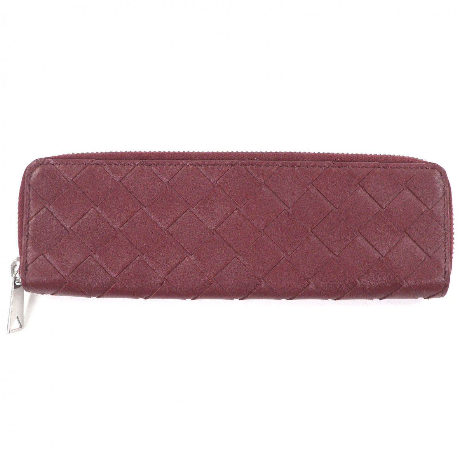 極美品□BOTTEGA VENETA ボッテガ ヴェネタ レザー イントレチャート