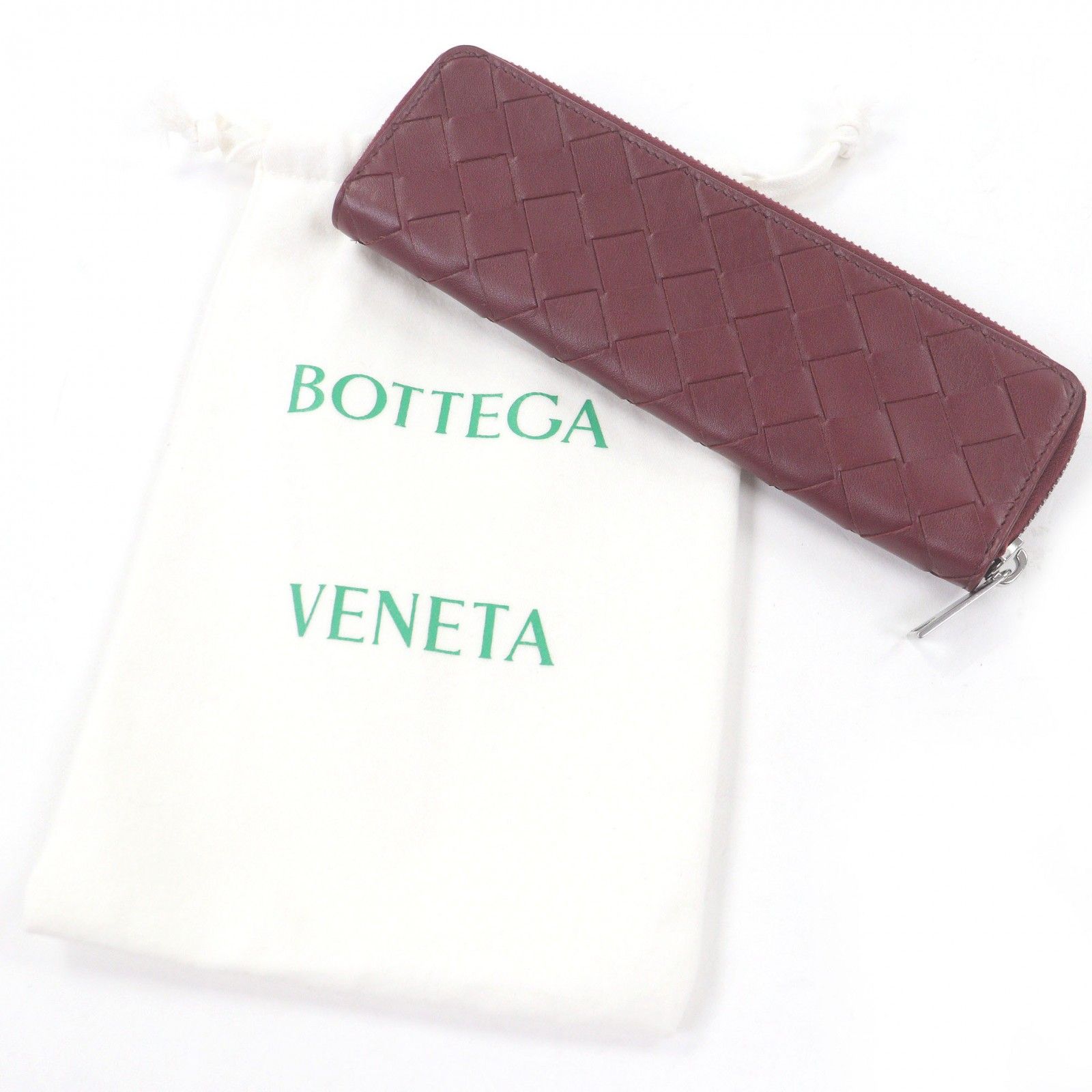 極美品□BOTTEGA VENETA ボッテガ ヴェネタ レザー イントレチャート