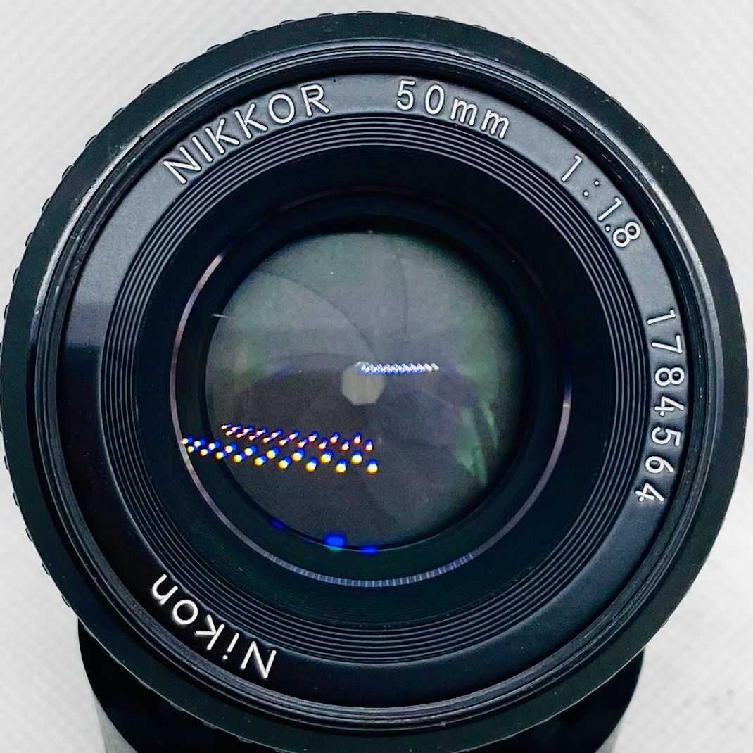 分解清掃済み♪ Nikon ニコン Ai Nikkor 50mm F1.8 レンズ - メルカリ