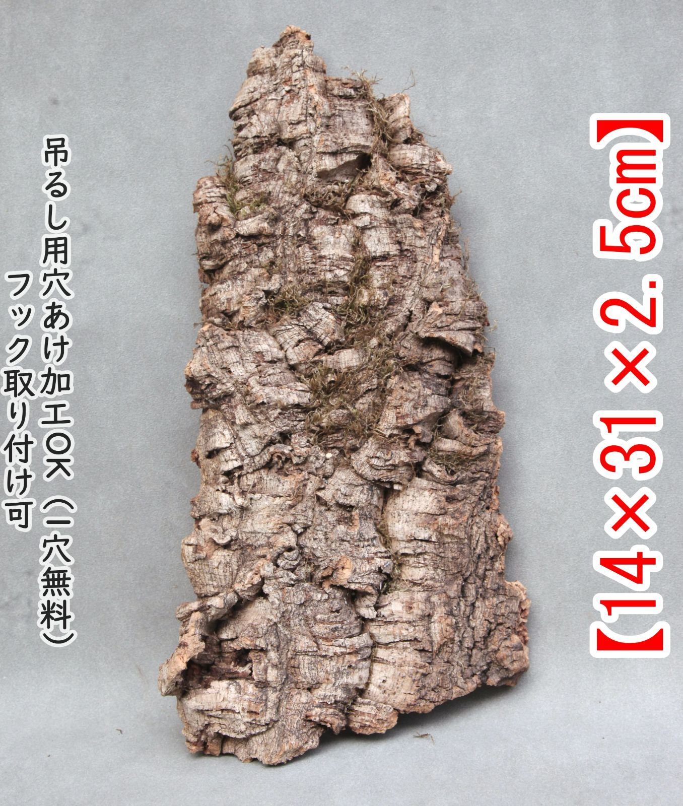 M495 ポルトガル産 厚め コルク樹皮 コルク板 バージンコルク 送料無料