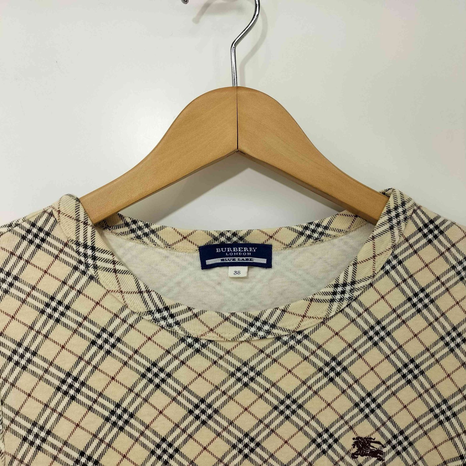 バーバリーブルーレーベル BURBERRY BLUE LABEL ノバチェック ホース